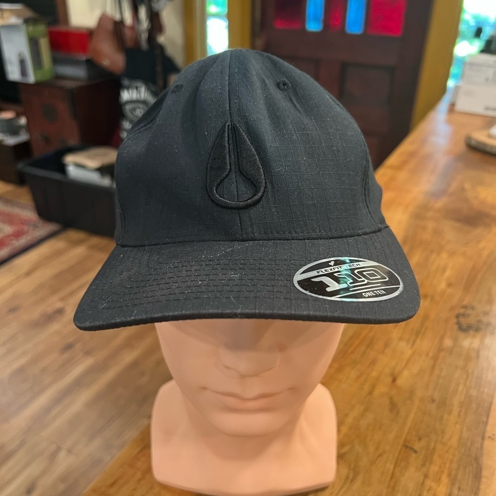 Nixon Black Logo Cap